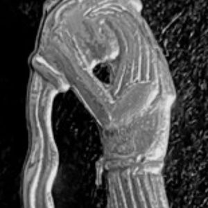 Zodiac Sign Charm, Aquarius in Sterling Silver